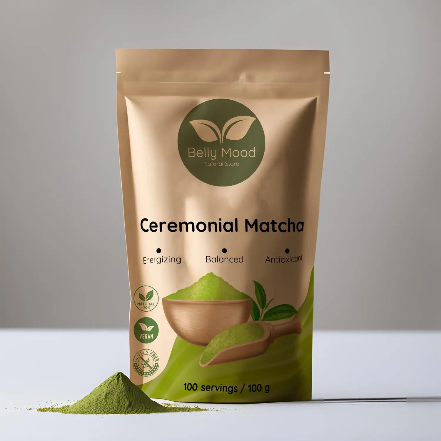 Ceremoninė matcha - Belly Mood